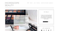 Desktop Screenshot of microscopebeauty.com